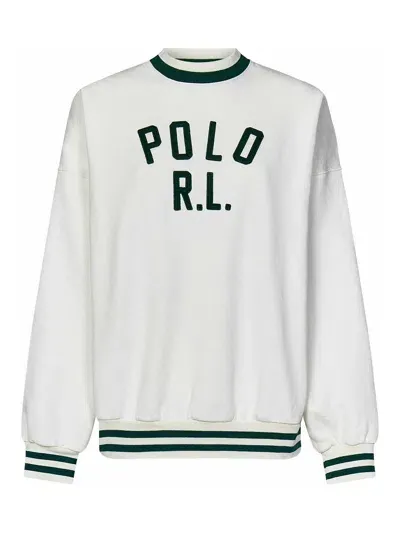 Polo Ralph Lauren Sweatshirt In White