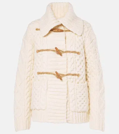 Polo Ralph Lauren Wool Cardigan In White