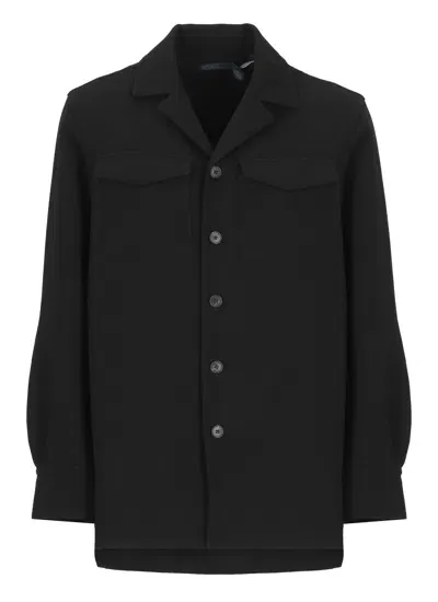 Polo Ralph Lauren Wool Coat  In Black