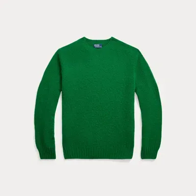 Polo Ralph Lauren Wool Crewneck Jumper In Green