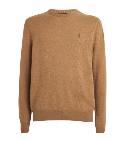 Polo Ralph Lauren Wool Sweater In Brown