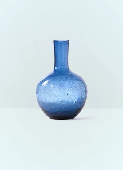 Polspotten Large Ball Body Vase In Blue