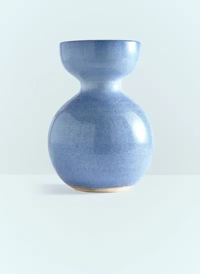 Polspotten Large Boolb Vase In Blue