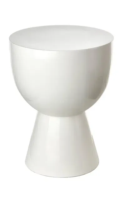 Polspotten Tip Tap Stool In White