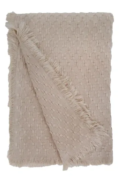 Pom Pom At Home Delphine Throw In Taupe