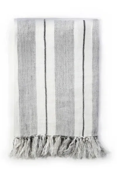 Pom Pom At Home Laguna Throw Blanket In Gray