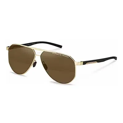 Porsche Design Sunglasses In Gold