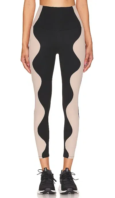 Port De Bras Wave Leggings Black / Shake In Black & Shake