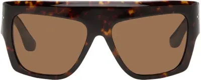 Port Tanger Brown Hal Sunglasses In Myrhh/tobacco