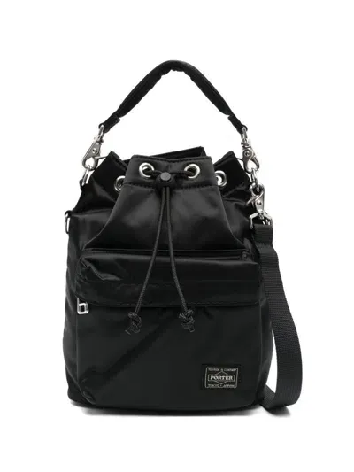 Porter Yoshida Balloon Shoulder Bag In Black