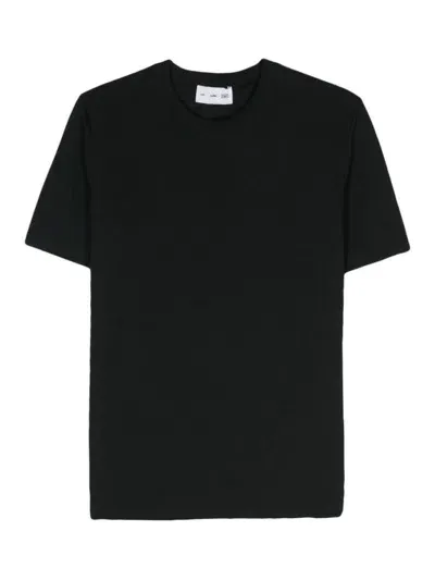 Post Archive Faction Logo-print Short-sleeve T-shirt In Negro