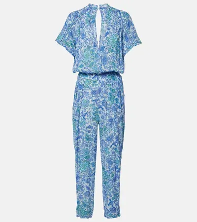 Poupette St Barth Printed Jumpsuit In Multicoloured