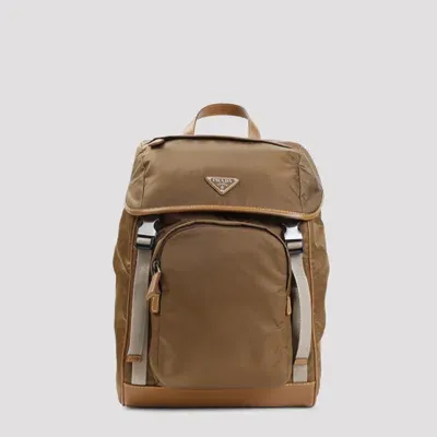 Prada Backpack In Brown