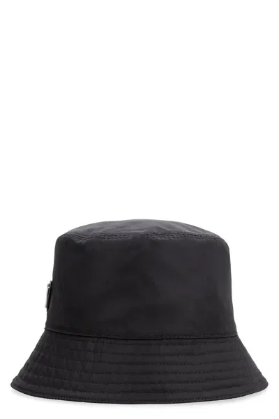 Prada Bucket Hat In Black