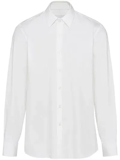 Prada Camicie In White