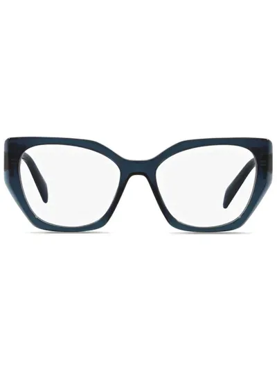 Prada Cat-eye Glasses In Black