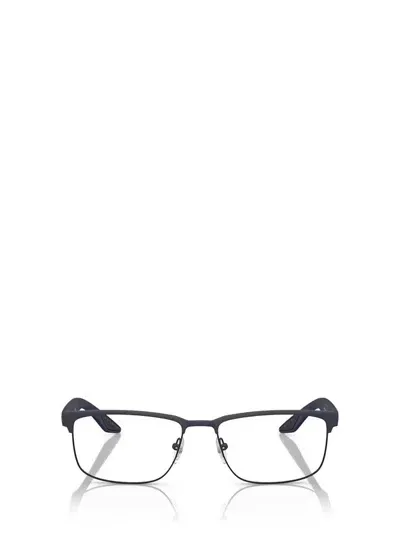 Prada Eyeglasses In Blue Rubber