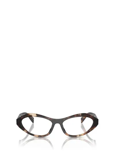 Prada Eyewear Eyeglasses In Caramel Tortoise