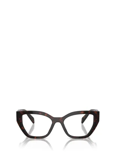 Prada Eyewear Eyeglasses In Root Tortoise