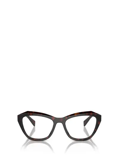 Prada Eyewear Eyeglasses In Root Tortoise