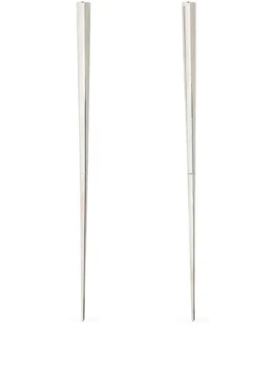 Prada Japanese Chopsticks In Silver