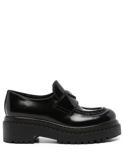 Prada Klassische Loafer In Black