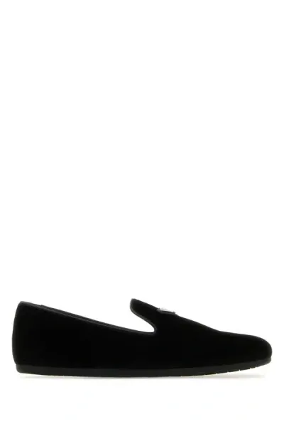 Prada Slippers Shoes In Black