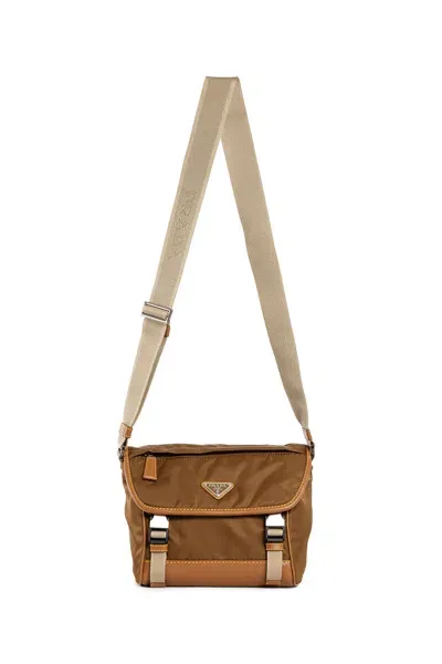 Prada Man Brown Shoulder Bags