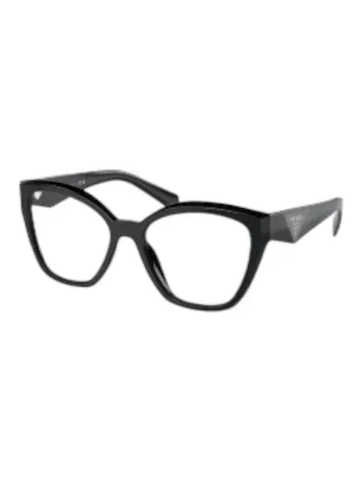 Prada Pr20zv Glasses In Black