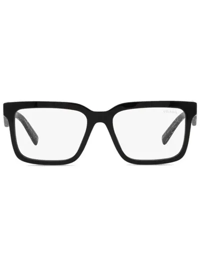 Prada Square-frame Glasses In Brown