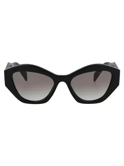 Prada Eyewear Cat In Black