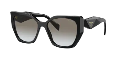 Prada Woman Sunglass Pr 19zs In Grey Gradient