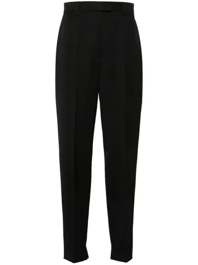 Prada Wool Pants Clothing In Black