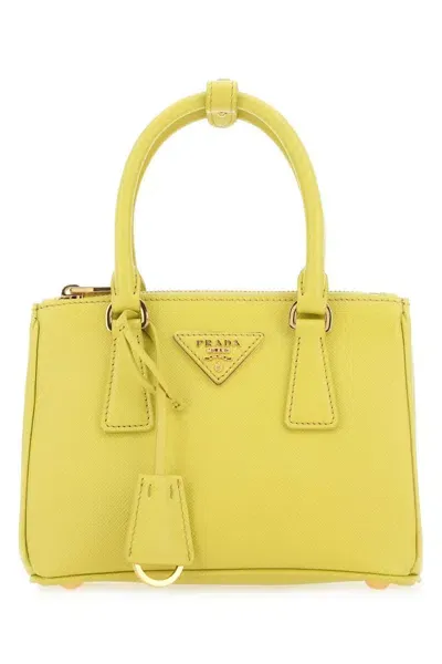 Prada Borsa-tu Nd  Female In Yellow