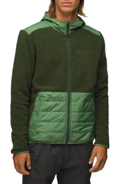 Prana Incrediwool Quilted Jacket In Ivy