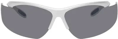 Praying Ssense Exclusive Silver  Sunglasses