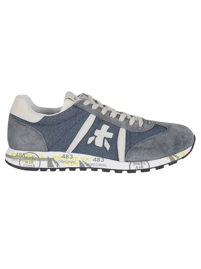 Premiata Lucy Low-top Sneakers In Blue