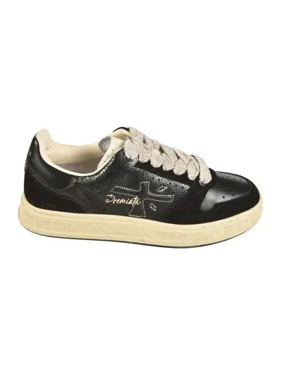 Premiata Quinnd Sneakers In Black