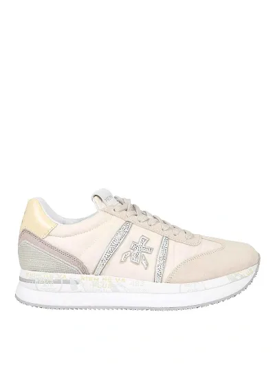 Premiata Sneakers In Beige