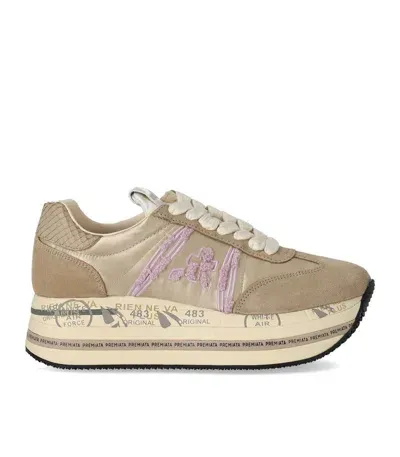 Premiata Sneakers In Beige