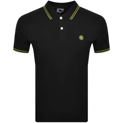 Pretty Green 15th Anniversary Polo T Shirt Black