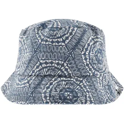 Pretty Green Anaheim Geo Print Bucket Hat Navy