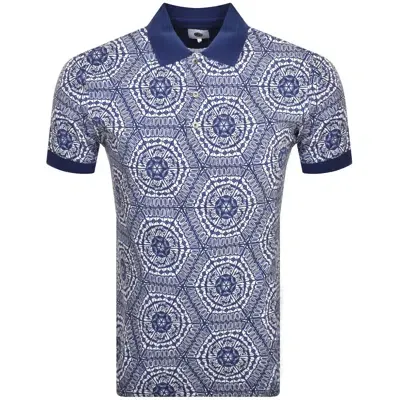 Pretty Green Anaheim Polo T Shirt Blue