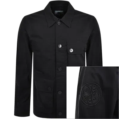 Pretty Green Heathen Overshirt Black