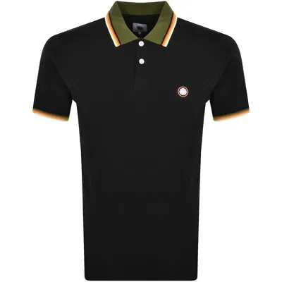 Pretty Green Pennington Collar Polo T Shirt Black