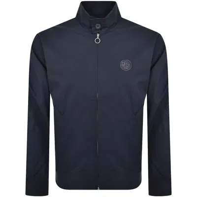 Pretty Green Walker Harrington Jacket Navy