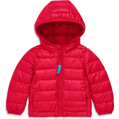 Primary Kids'  Baby Lightweight Puffer Jacket In Cherry