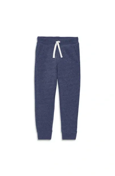 Primary Cozy Fleece Jogger In Heather Navy