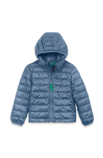 Primary Kids Lightweight Puffer Jacket In Dusk