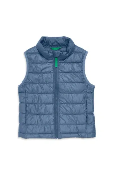 Primary Kids Lightweight Puffer Vest In Dusk